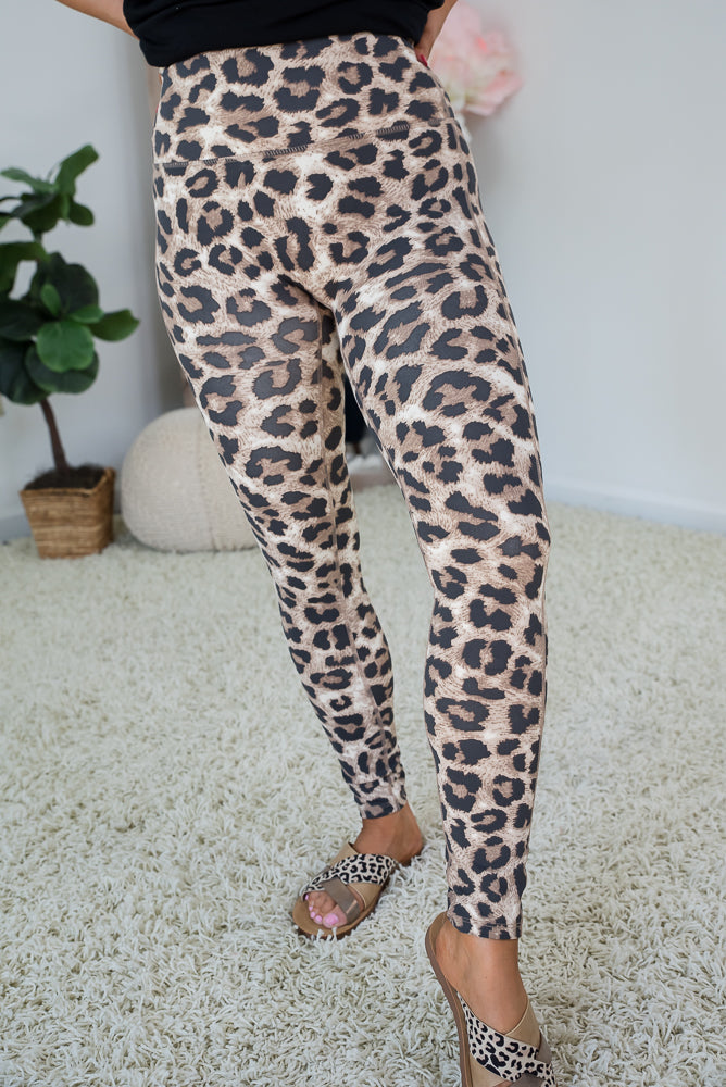 Wilder Days Leggings in Brown-Zenana-Timber Brooke Boutique, Online Women's Fashion Boutique in Amarillo, Texas