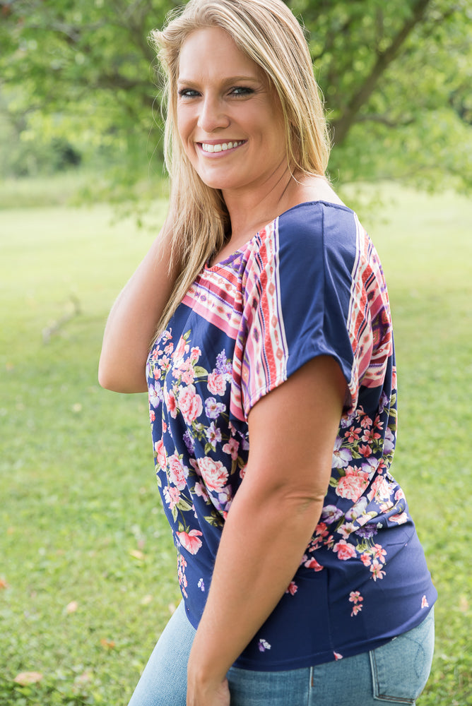 Floral Delight Top-White Birch-Timber Brooke Boutique, Online Women's Fashion Boutique in Amarillo, Texas