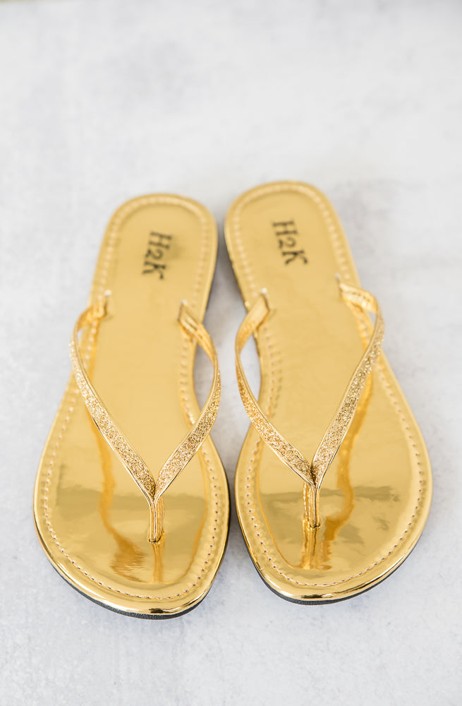 Sassy Sandals in Gold-H2K-Timber Brooke Boutique, Online Women's Fashion Boutique in Amarillo, Texas