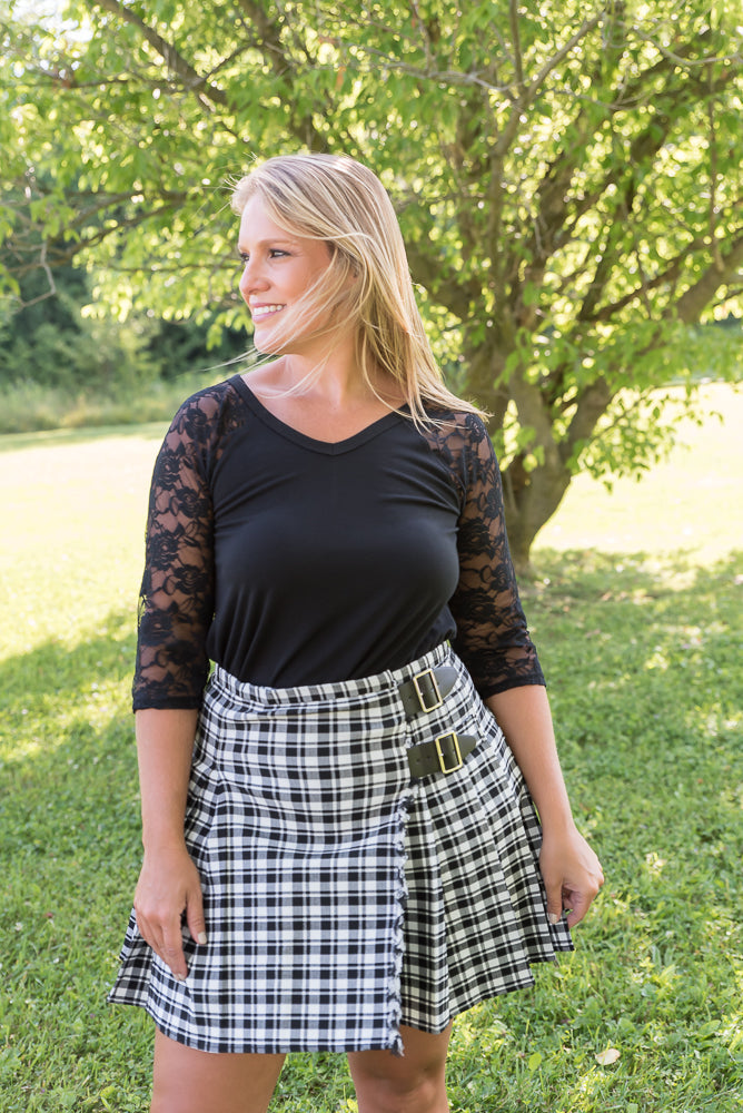 Rock This Town Skirt-White Birch-Timber Brooke Boutique, Online Women's Fashion Boutique in Amarillo, Texas