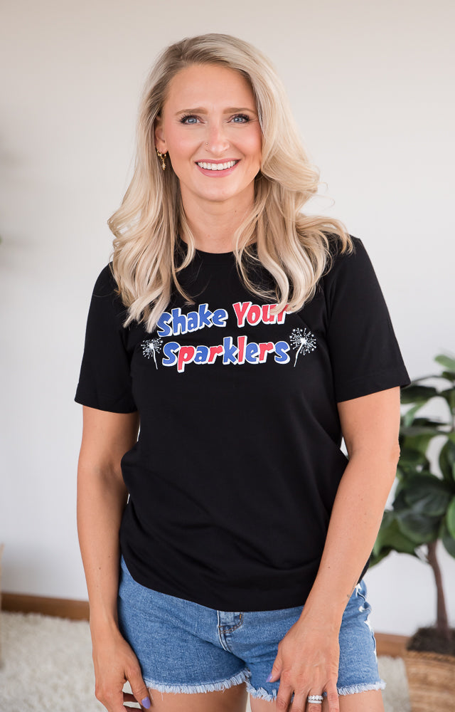 Shake Your Sparklers Graphic Tee-BT Graphic Tee-Timber Brooke Boutique, Online Women's Fashion Boutique in Amarillo, Texas