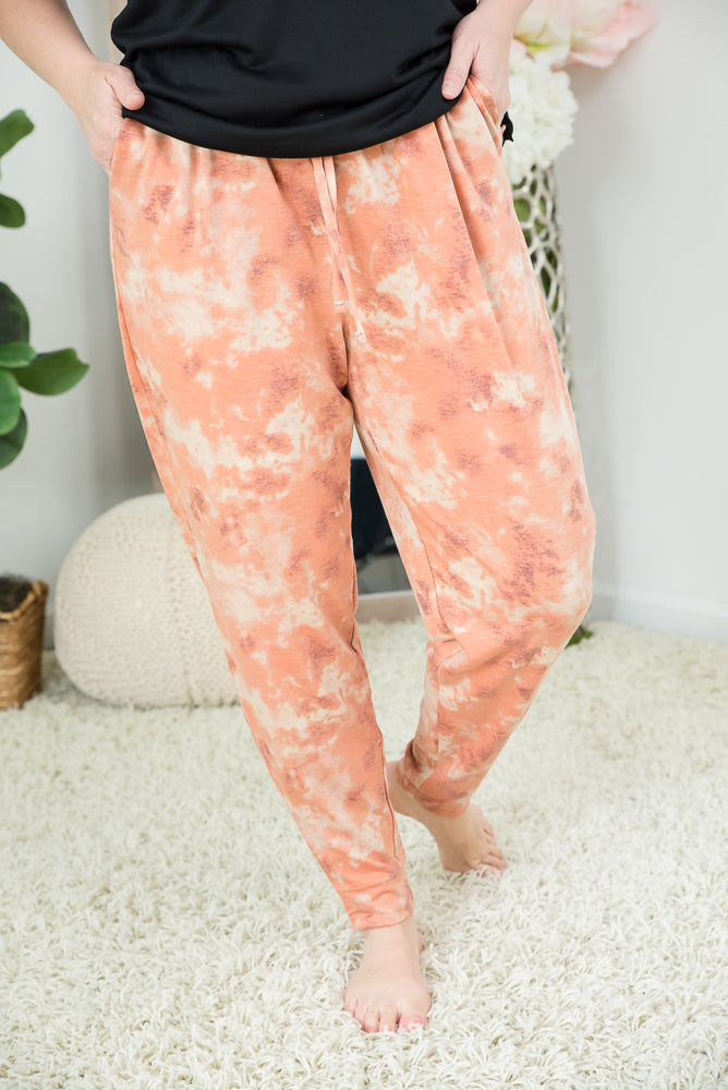 Little Moments Joggers in Rust-Zenana-Timber Brooke Boutique, Online Women's Fashion Boutique in Amarillo, Texas