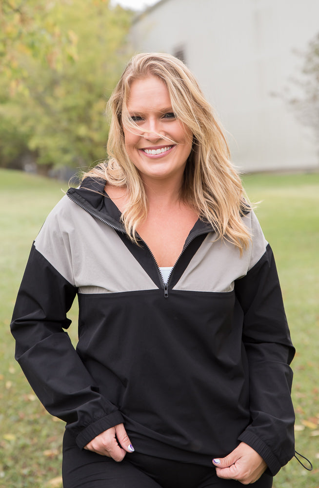 Long Story Short Wind Breaker-White Birch-Timber Brooke Boutique, Online Women's Fashion Boutique in Amarillo, Texas