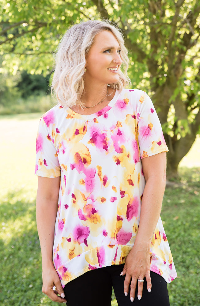 A Cheerful Soul Top-White Birch-Timber Brooke Boutique, Online Women's Fashion Boutique in Amarillo, Texas