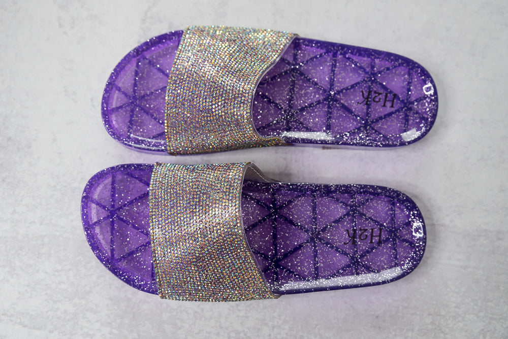 Always Sunny Sandal in Purple-H2K-Timber Brooke Boutique, Online Women's Fashion Boutique in Amarillo, Texas