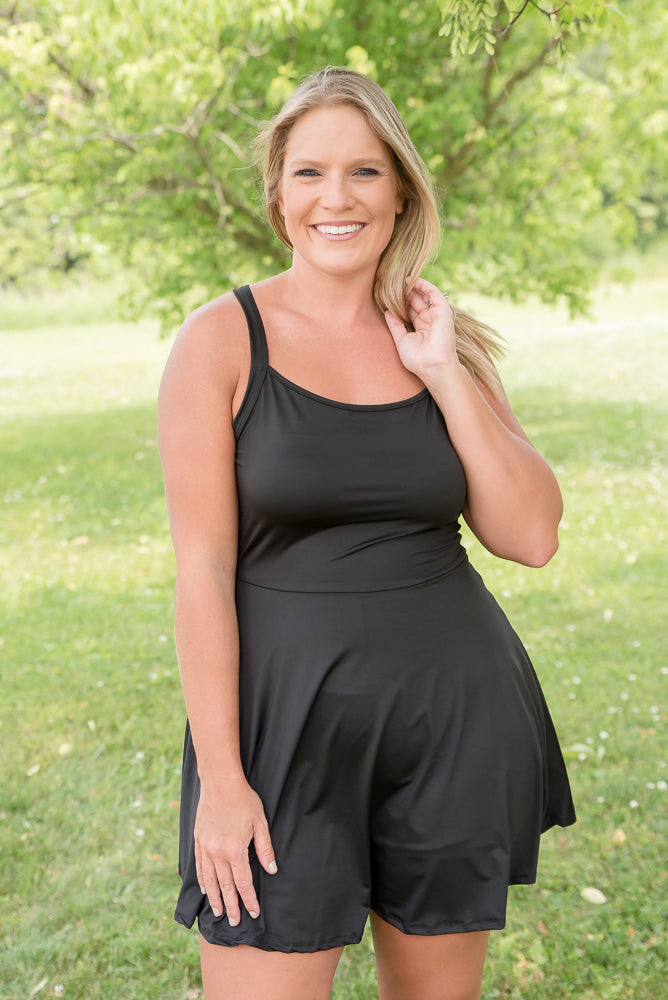 Stunning Little Black Dress-White Birch-Timber Brooke Boutique, Online Women's Fashion Boutique in Amarillo, Texas