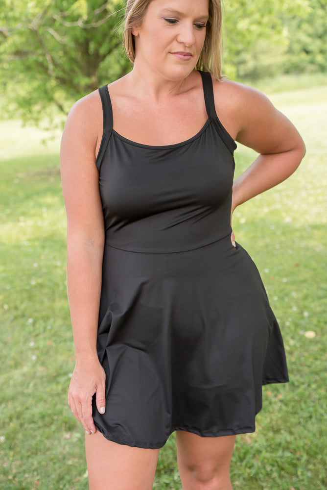 Stunning Little Black Dress-White Birch-Timber Brooke Boutique, Online Women's Fashion Boutique in Amarillo, Texas