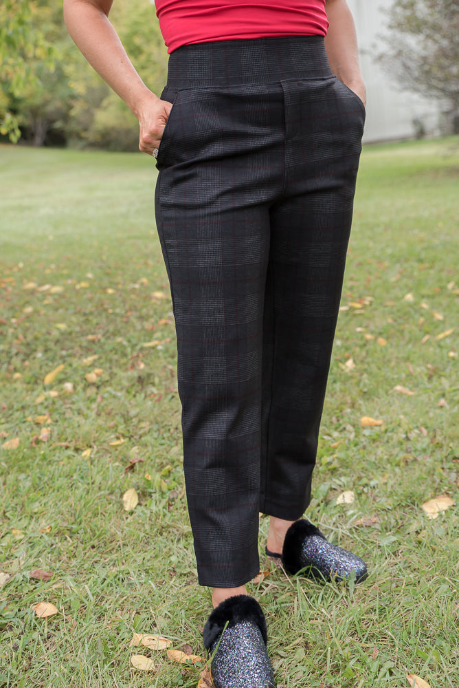 Belong in the City Plaid Pants-Zenana-Timber Brooke Boutique, Online Women's Fashion Boutique in Amarillo, Texas