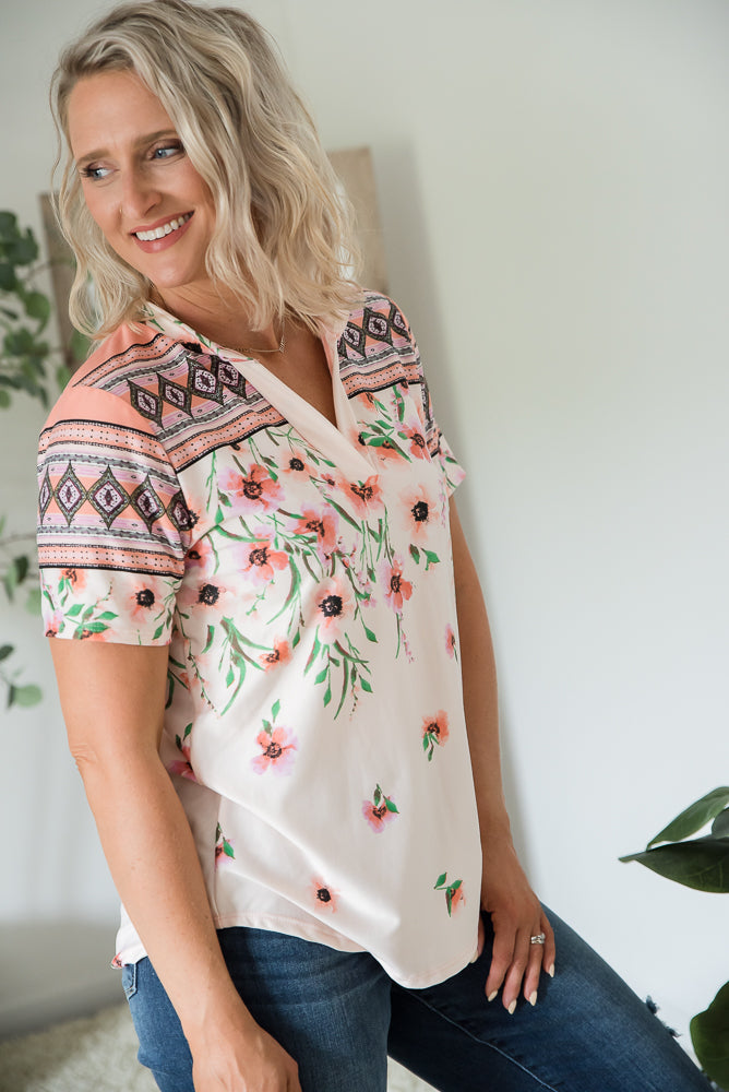 A Breeze in the Meadow Top-White Birch-Timber Brooke Boutique, Online Women's Fashion Boutique in Amarillo, Texas