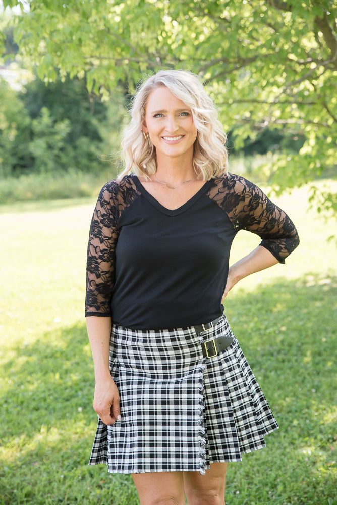 Rock This Town Skirt-White Birch-Timber Brooke Boutique, Online Women's Fashion Boutique in Amarillo, Texas