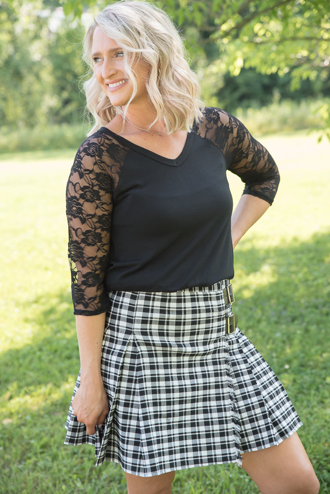 Rock This Town Skirt-White Birch-Timber Brooke Boutique, Online Women's Fashion Boutique in Amarillo, Texas