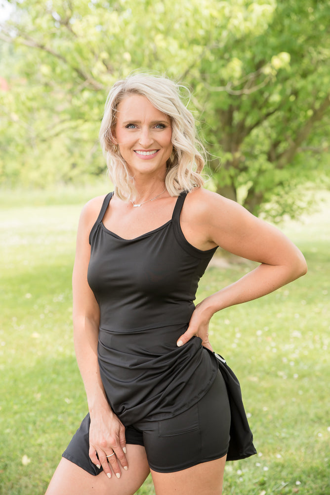 Stunning Little Black Dress-White Birch-Timber Brooke Boutique, Online Women's Fashion Boutique in Amarillo, Texas