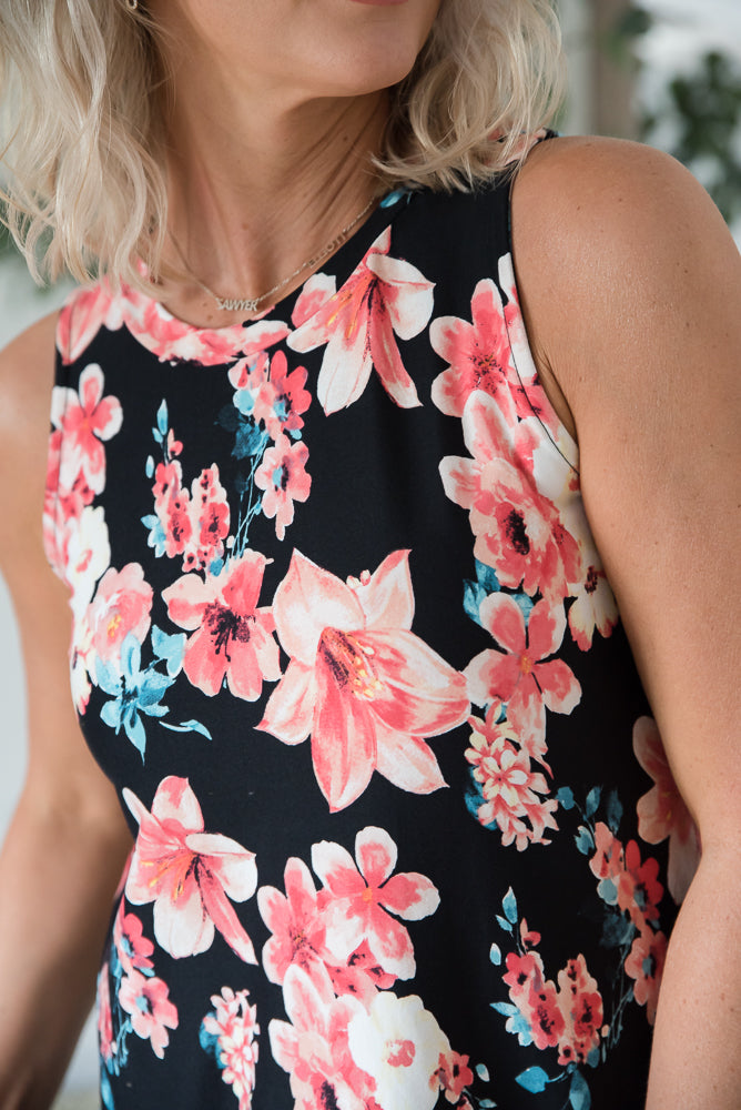 Floral Perfection Tank-White Birch-Timber Brooke Boutique, Online Women's Fashion Boutique in Amarillo, Texas