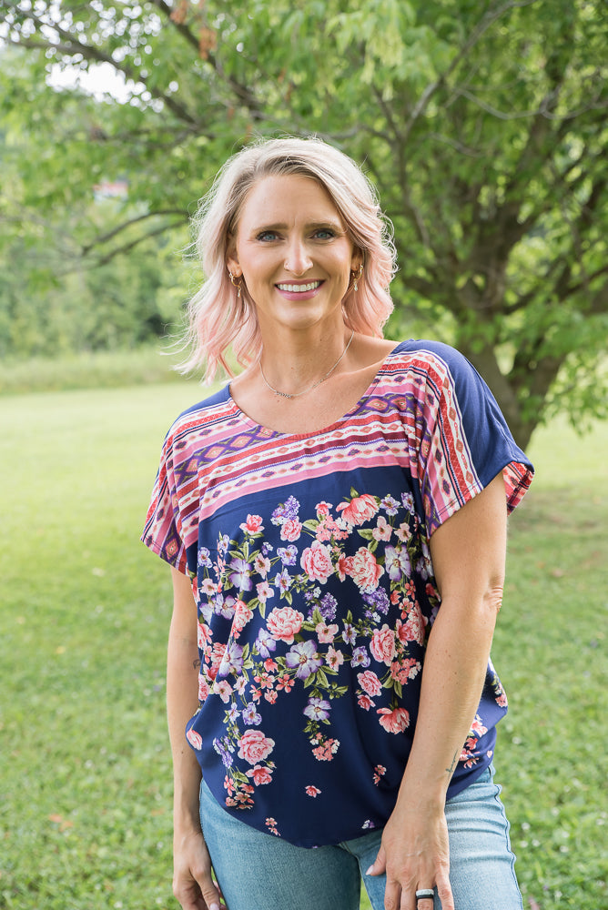 Floral Delight Top-White Birch-Timber Brooke Boutique, Online Women's Fashion Boutique in Amarillo, Texas