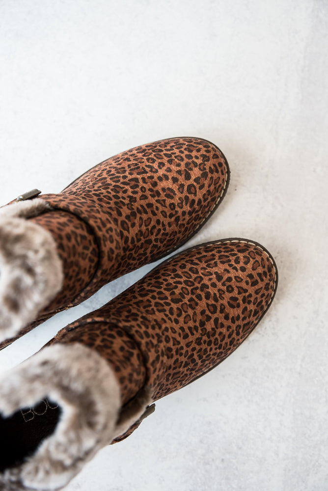 Chilly Leopard Ankle Boots-Corkys-Timber Brooke Boutique, Online Women's Fashion Boutique in Amarillo, Texas