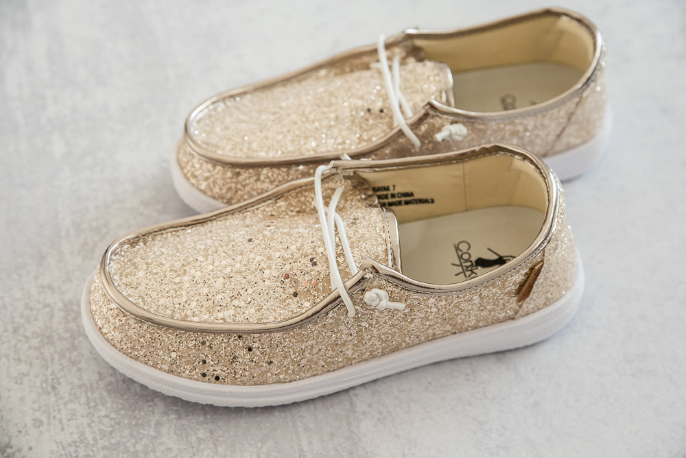 My Beige Glitter Kayaks-Corkys-Timber Brooke Boutique, Online Women's Fashion Boutique in Amarillo, Texas