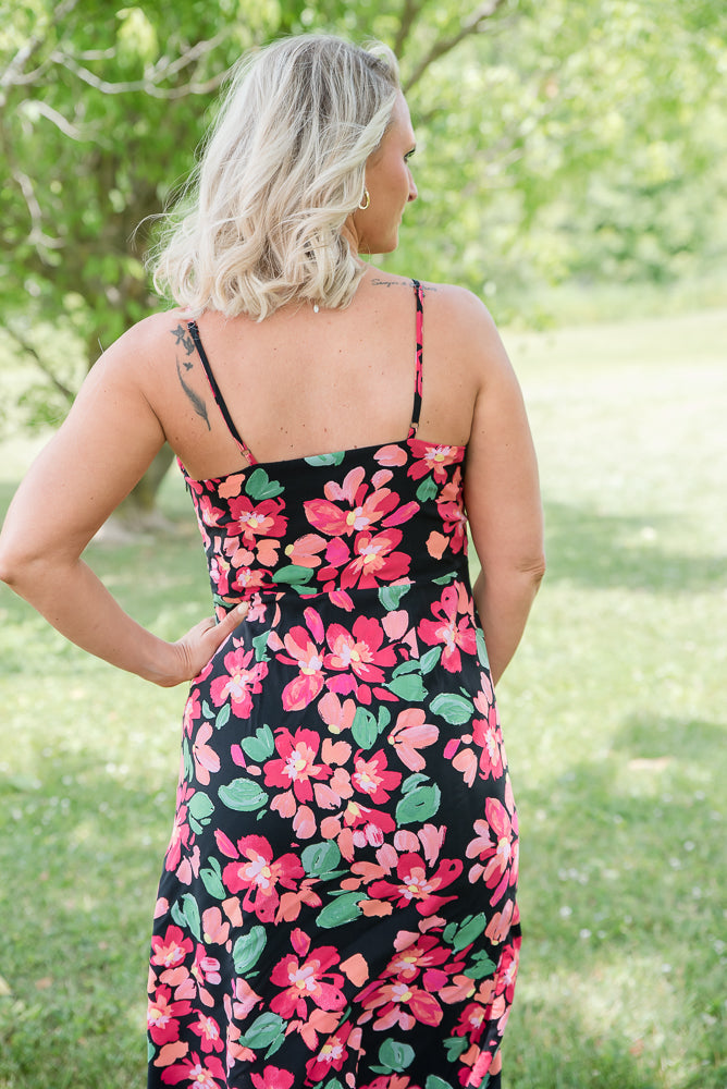 Flourishing in Floral Dress-Andre by Unit-Timber Brooke Boutique, Online Women's Fashion Boutique in Amarillo, Texas