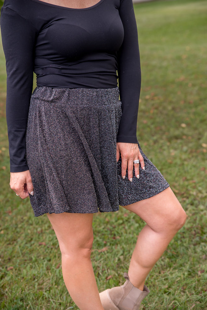 Glitz in the Night Skirt-White Birch-Timber Brooke Boutique, Online Women's Fashion Boutique in Amarillo, Texas