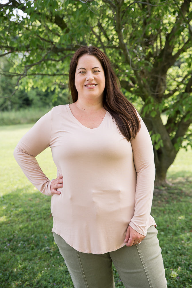 More Than Basic Top in Blush-Zenana-Timber Brooke Boutique, Online Women's Fashion Boutique in Amarillo, Texas