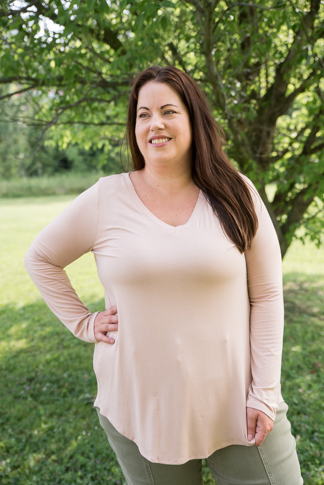 More Than Basic Top in Blush-Zenana-Timber Brooke Boutique, Online Women's Fashion Boutique in Amarillo, Texas