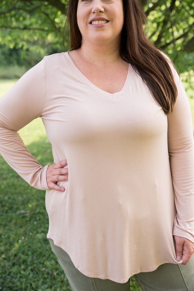 More Than Basic Top in Blush-Zenana-Timber Brooke Boutique, Online Women's Fashion Boutique in Amarillo, Texas