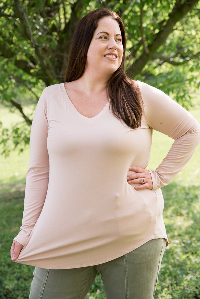 More Than Basic Top in Blush-Zenana-Timber Brooke Boutique, Online Women's Fashion Boutique in Amarillo, Texas