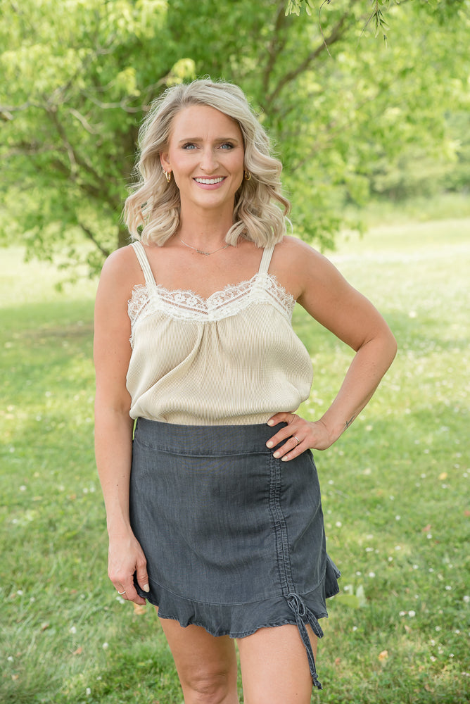 The Gold Standard Top-White Birch-Timber Brooke Boutique, Online Women's Fashion Boutique in Amarillo, Texas