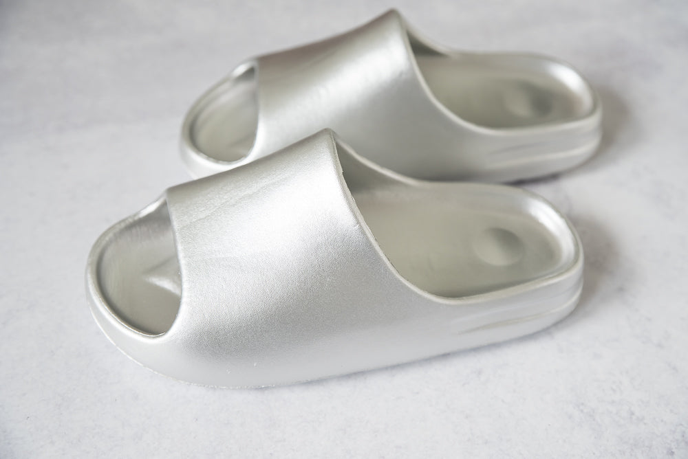 Everyday Sandals in Silver-H2K-Timber Brooke Boutique, Online Women's Fashion Boutique in Amarillo, Texas