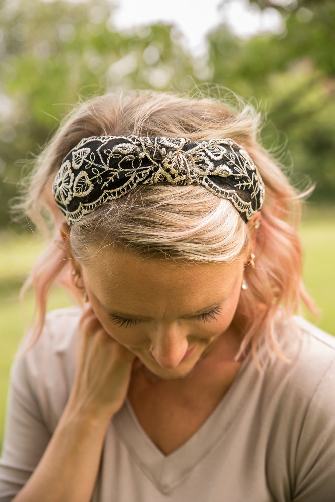 Laced with Beauty Headband-Urbanista-Timber Brooke Boutique, Online Women's Fashion Boutique in Amarillo, Texas