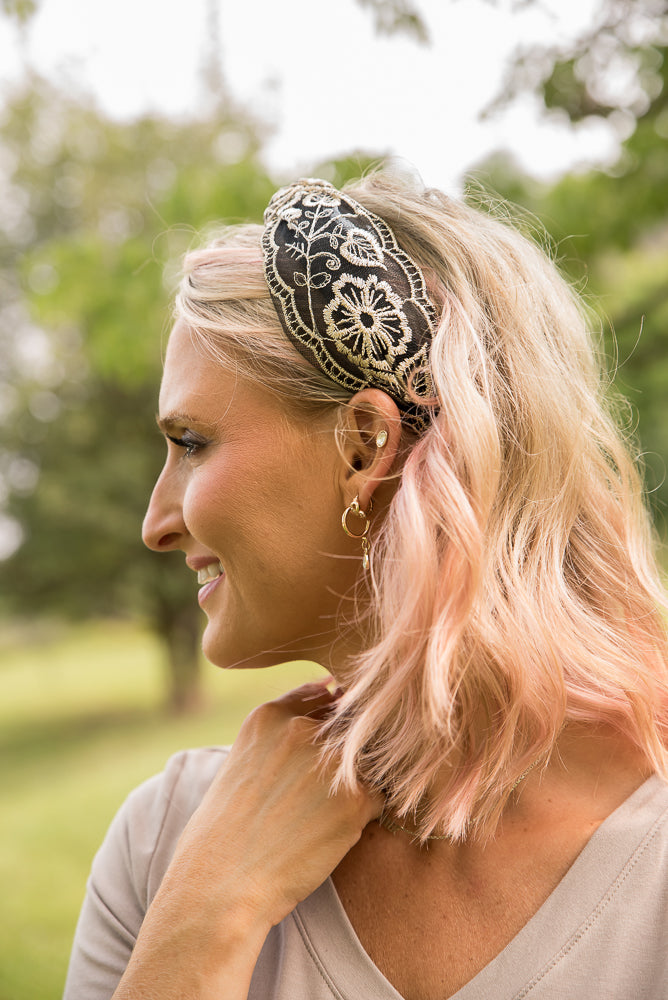 Laced with Beauty Headband-Urbanista-Timber Brooke Boutique, Online Women's Fashion Boutique in Amarillo, Texas