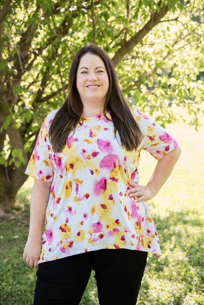 A Cheerful Soul Top-White Birch-Timber Brooke Boutique, Online Women's Fashion Boutique in Amarillo, Texas