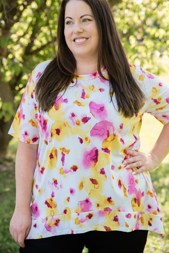 A Cheerful Soul Top-White Birch-Timber Brooke Boutique, Online Women's Fashion Boutique in Amarillo, Texas