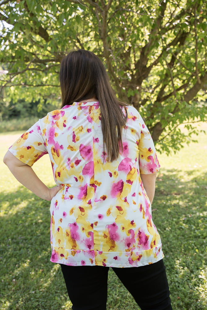 A Cheerful Soul Top-White Birch-Timber Brooke Boutique, Online Women's Fashion Boutique in Amarillo, Texas