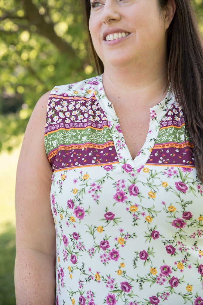 Splendid Days Sleeveless Top-White Birch-Timber Brooke Boutique, Online Women's Fashion Boutique in Amarillo, Texas