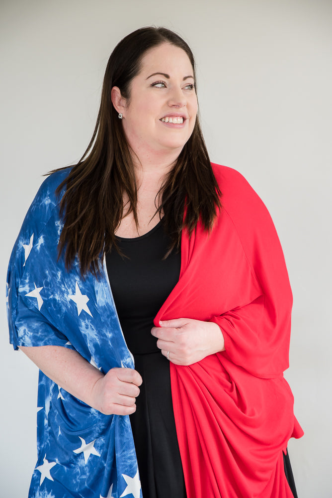 Stars of Liberty Cardigan-Heimish-Timber Brooke Boutique, Online Women's Fashion Boutique in Amarillo, Texas