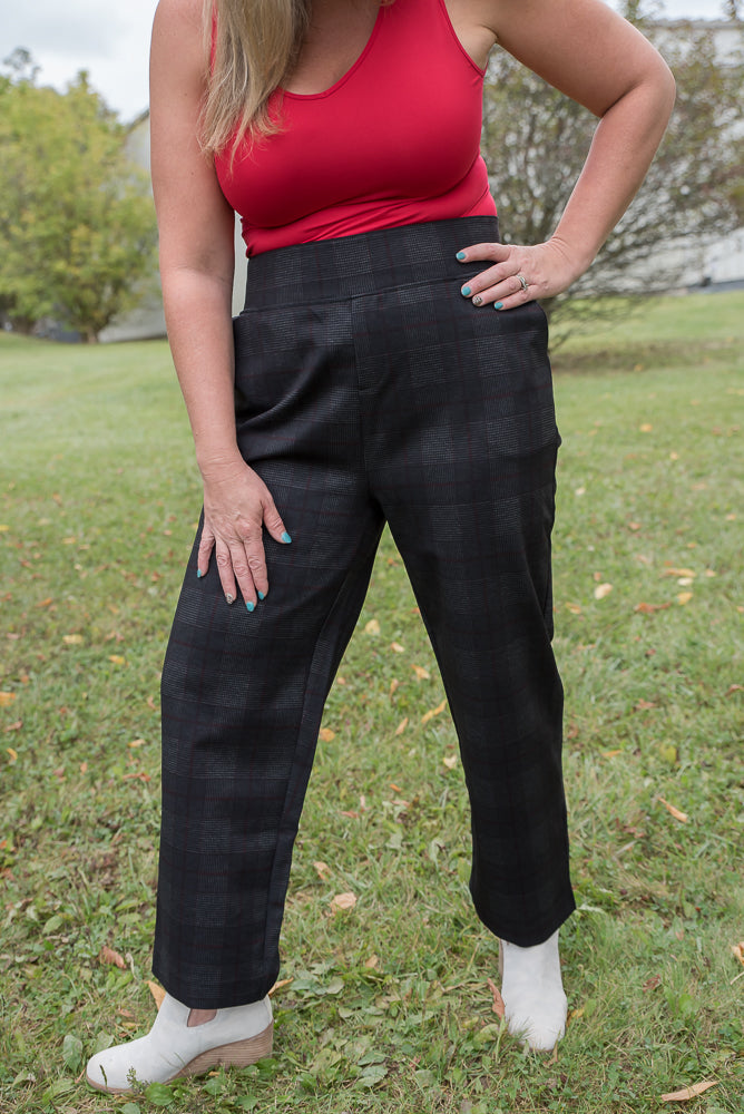 Belong in the City Plaid Pants-Zenana-Timber Brooke Boutique, Online Women's Fashion Boutique in Amarillo, Texas