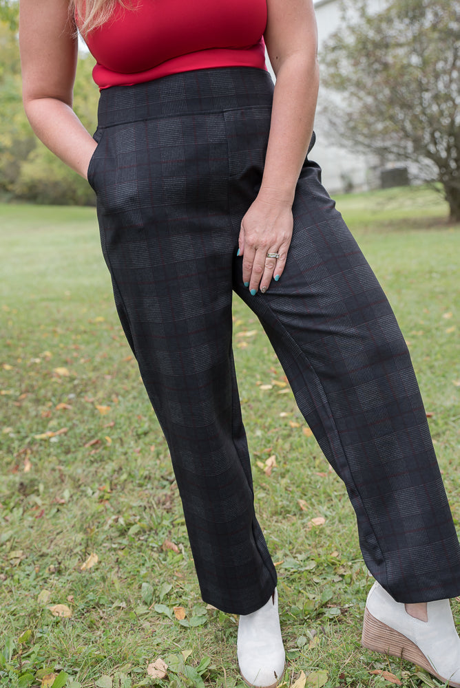 Belong in the City Plaid Pants-Zenana-Timber Brooke Boutique, Online Women's Fashion Boutique in Amarillo, Texas