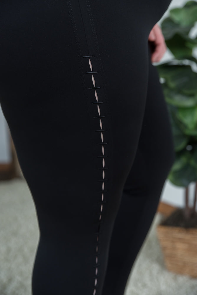 Side Stitches Leggings-White Birch-Timber Brooke Boutique, Online Women's Fashion Boutique in Amarillo, Texas