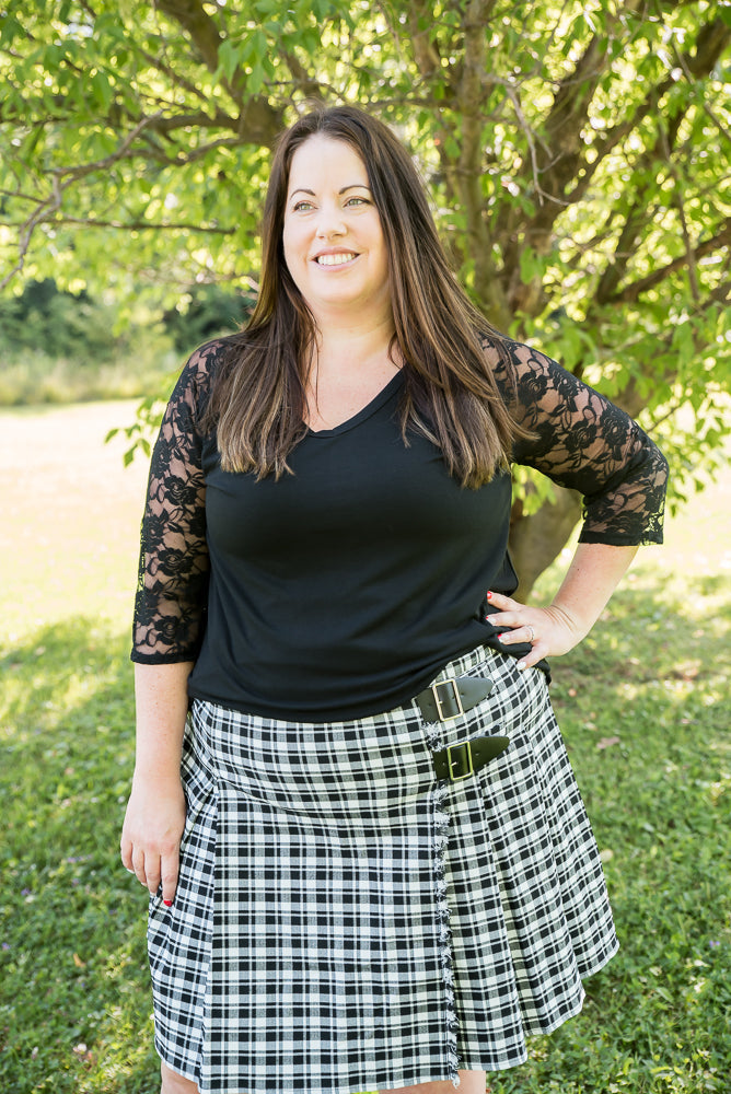 Rock This Town Skirt-White Birch-Timber Brooke Boutique, Online Women's Fashion Boutique in Amarillo, Texas