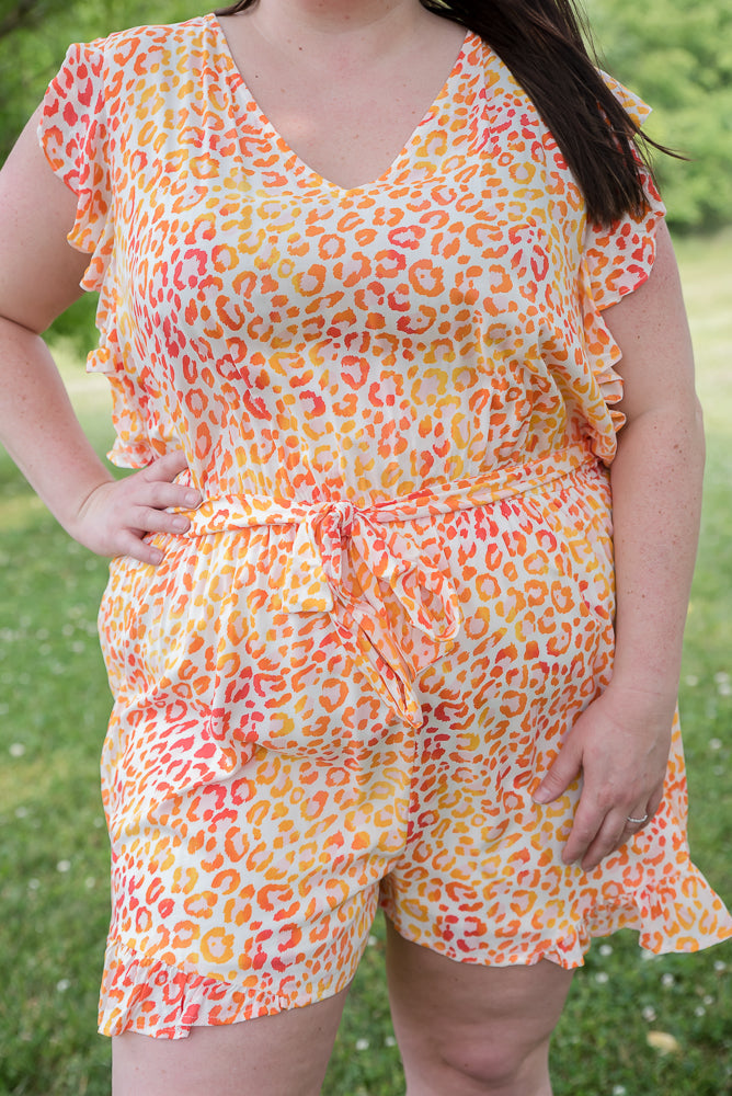 Bask in the Sunshine Romper-Andre by Unit-Timber Brooke Boutique, Online Women's Fashion Boutique in Amarillo, Texas