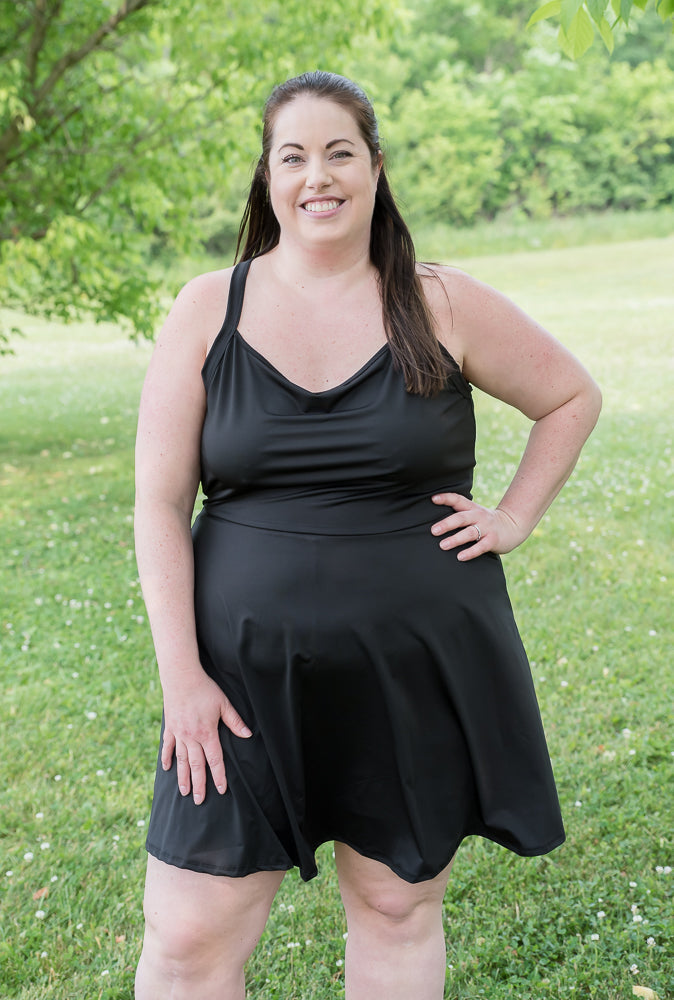 Stunning Little Black Dress-White Birch-Timber Brooke Boutique, Online Women's Fashion Boutique in Amarillo, Texas