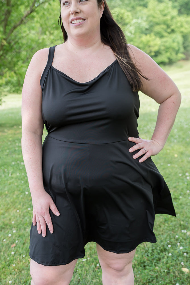 Stunning Little Black Dress-White Birch-Timber Brooke Boutique, Online Women's Fashion Boutique in Amarillo, Texas