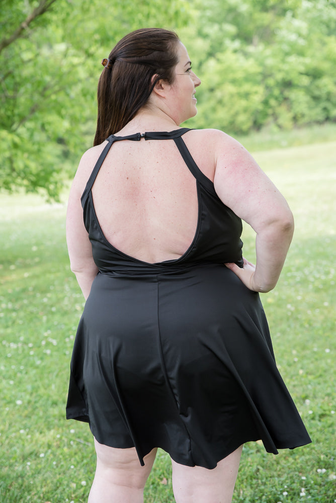 Stunning Little Black Dress-White Birch-Timber Brooke Boutique, Online Women's Fashion Boutique in Amarillo, Texas