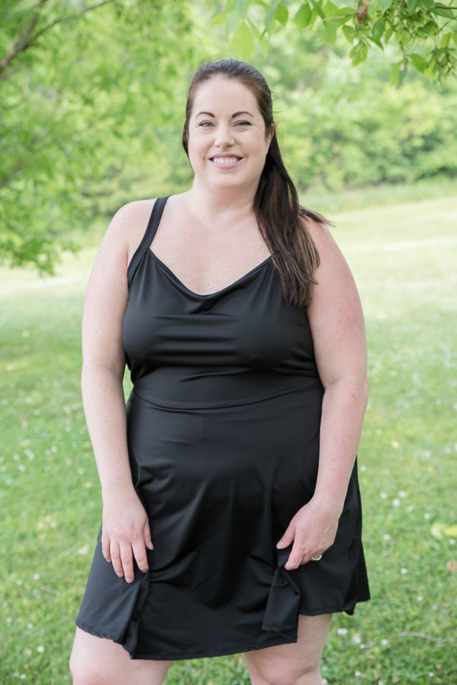 Stunning Little Black Dress-White Birch-Timber Brooke Boutique, Online Women's Fashion Boutique in Amarillo, Texas