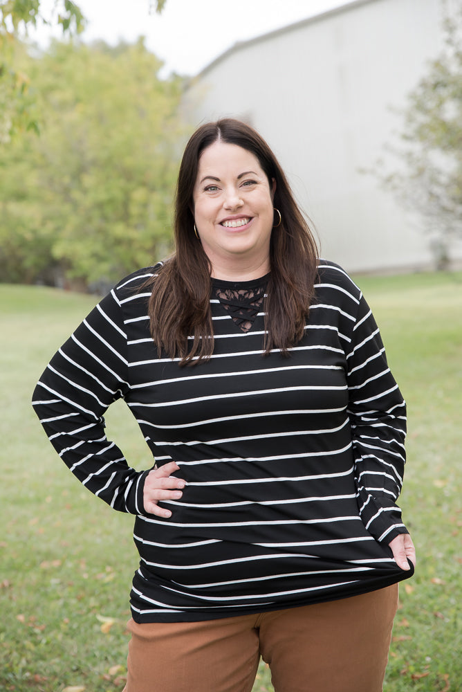 To See You Smile Top in Black-YFW-Timber Brooke Boutique, Online Women's Fashion Boutique in Amarillo, Texas