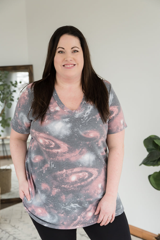 Galaxy Quest Top-Heimish-Timber Brooke Boutique, Online Women's Fashion Boutique in Amarillo, Texas