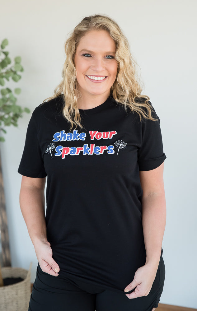 Shake Your Sparklers Graphic Tee-BT Graphic Tee-Timber Brooke Boutique, Online Women's Fashion Boutique in Amarillo, Texas