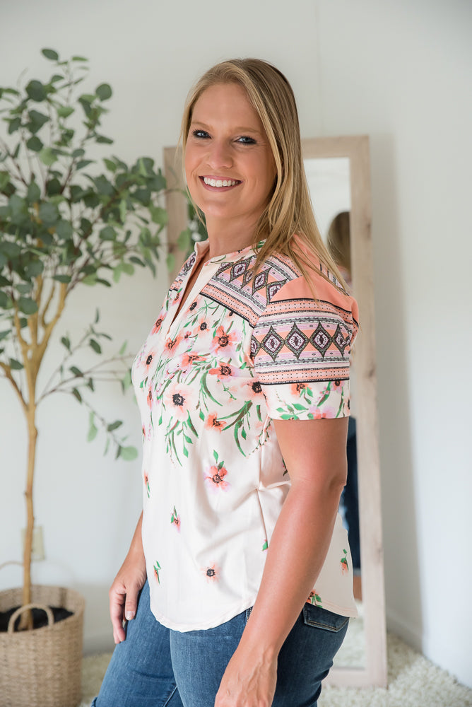 A Breeze in the Meadow Top-White Birch-Timber Brooke Boutique, Online Women's Fashion Boutique in Amarillo, Texas