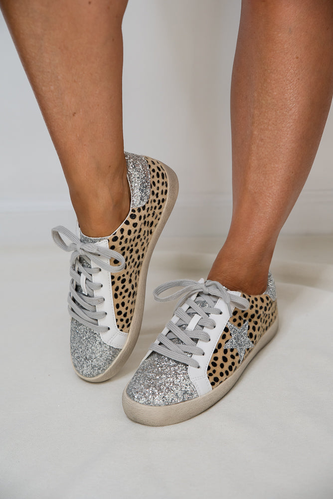 Skylar Sneakers in Leopard-Miracle Miles-Timber Brooke Boutique, Online Women's Fashion Boutique in Amarillo, Texas
