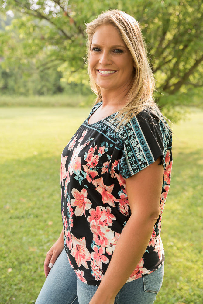 Enchanted Garden Top-White Birch-Timber Brooke Boutique, Online Women's Fashion Boutique in Amarillo, Texas